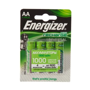 Аккумулятор Energizer Univ NH15 BP4 Pre-Ch 1300 мА/ч, 2 шт.