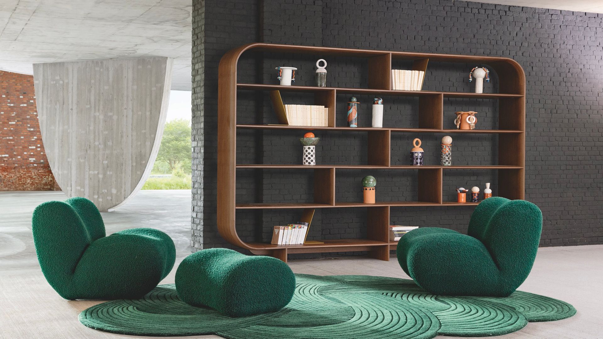 Деревянный книжный шкаф ROCHE BOBOIS CELTA ARCH-00124479 - Вид №5