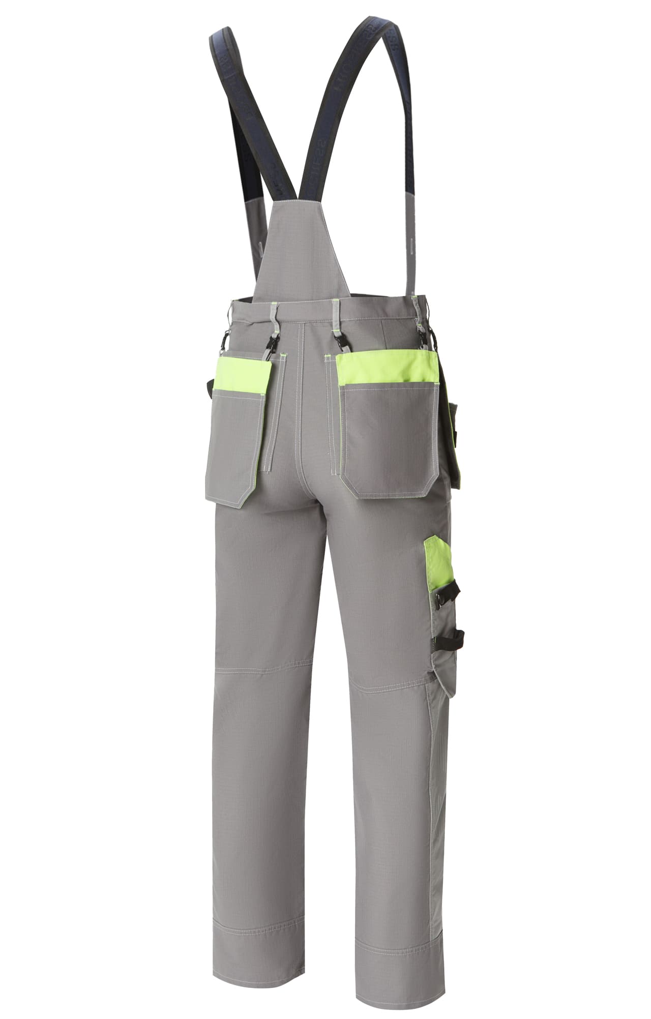 68816 Костюм "Прогресс" темно-серый светло-серый с лимонным  Летняя спецодежда  размер 48-50/182-188  - Вид №5