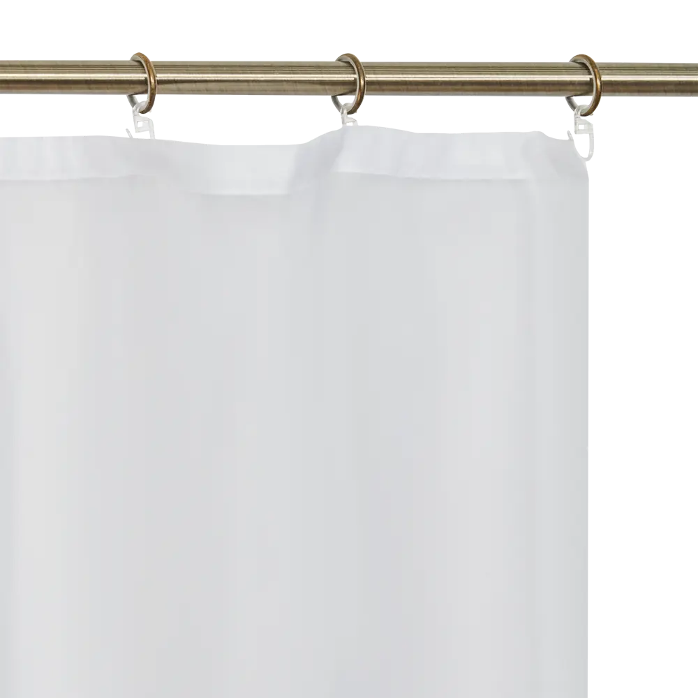 Штора на ленте для кухни "Арка" 285x160 см цвет белый Santreyd STLM-2103018 - Вид №3