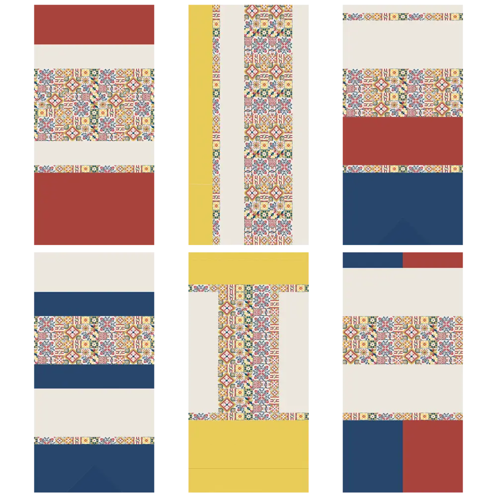 Бордюр настенный Azori «Festa Maiolica» 50.5x6.2 см разноцветный 82472926 STLM-2118044 Santreyd  - Вид №8