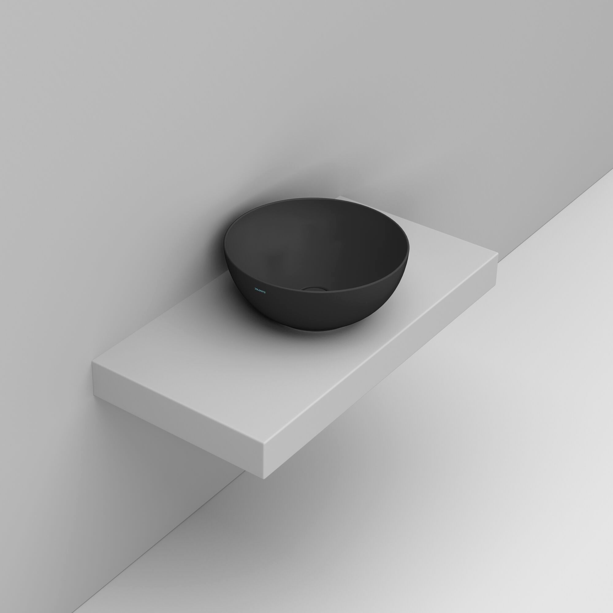 Керамическая столешница круглый умывальник Ceramica Dolomite Noemi ARCH-00097767 - Вид №1