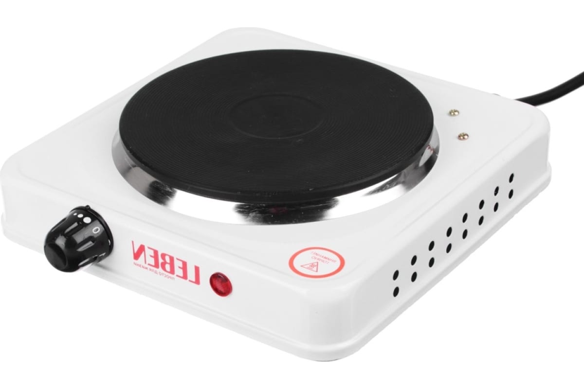 9937475 Плита компактная электрическая LEBEN 475-038 белый STDN-0090061 - Вид №2