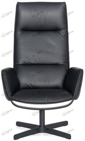 de Sede Кресло кожаное поворотное на 4-х спицах с высокой спинкой Ds-344 sun-id-1500554