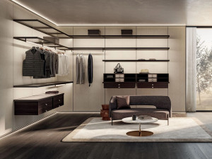 Угловая обшивка на заказ со встроенным освещением