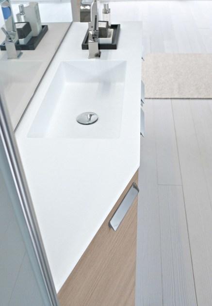 Ideagroup Мебель для умывальника из дуба с зеркалом My fly evo sun-id-1376977 - Вид №2