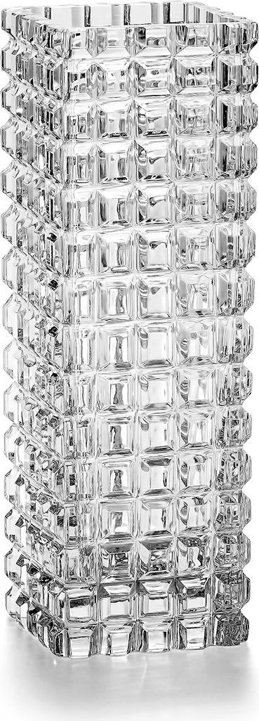 10628990 Avdeev Crystal Ваза для цветов "Нью-Йорк" низкая Хрусталь 