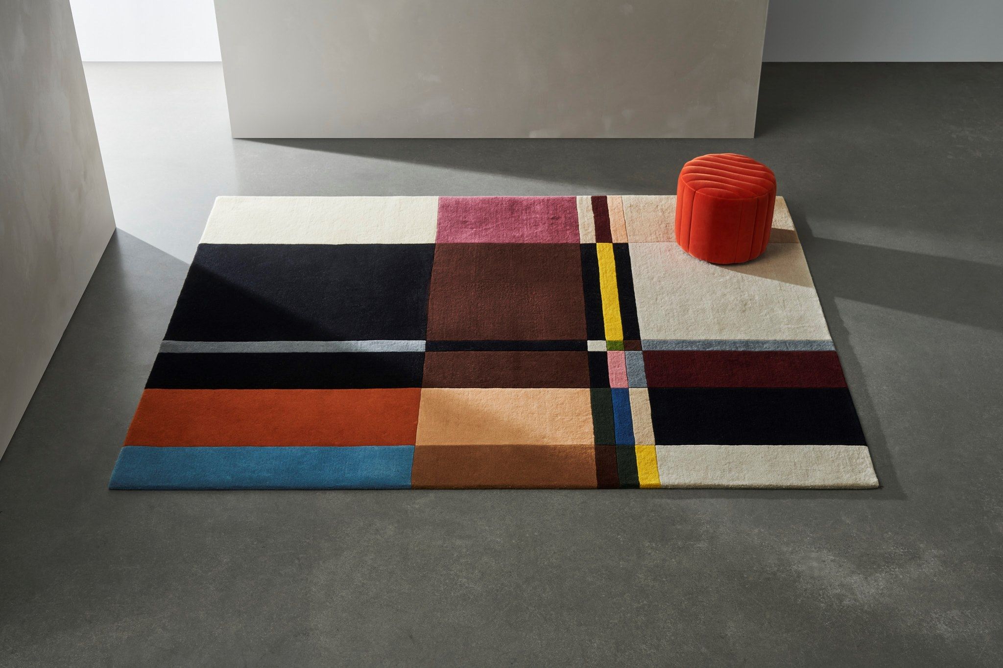 Круглый пуф из ткани Wittmann Adagio ARCH-00059881 - Вид №6