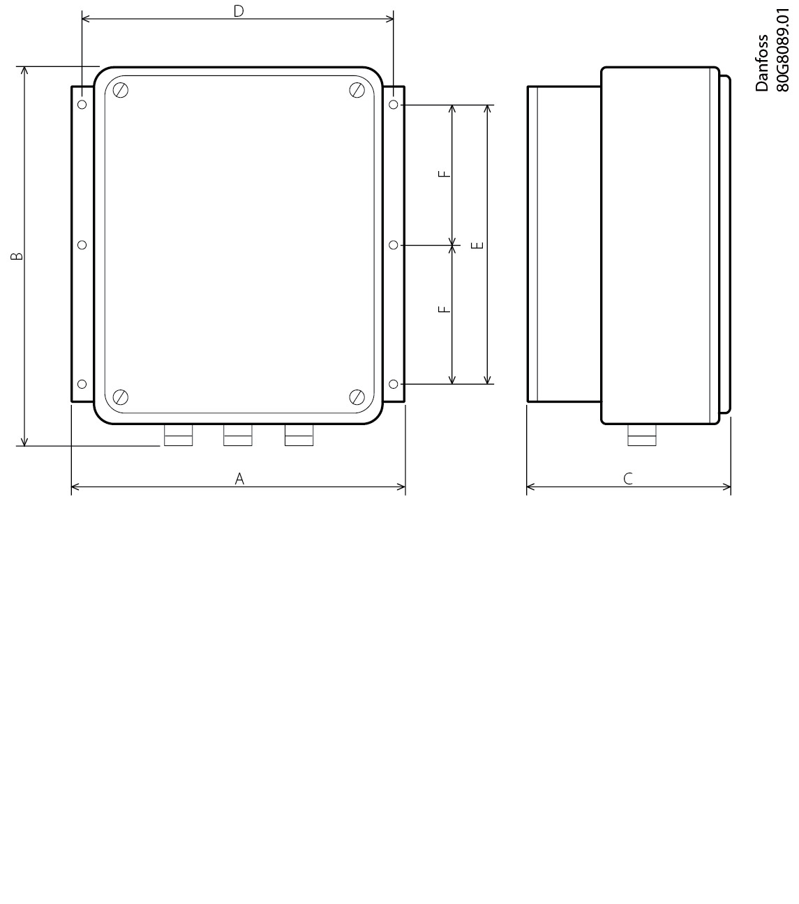 Danfoss ACCSCS ACCSCS Регулятор скорости 080G0279  - Вид №13