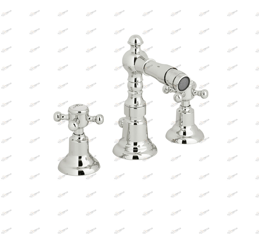 Gentry Home Центр смесителя для раковины до центра два отверстия под смеситель мм Antique Никель GH103257