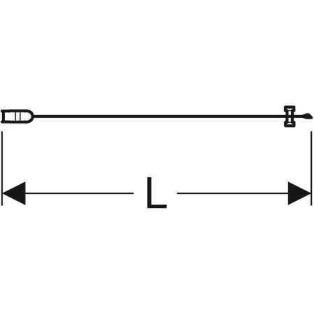 500.981.00.5 Качающаяся дверь IDO Showerama 10-01, прямая Geberit  - Вид №2