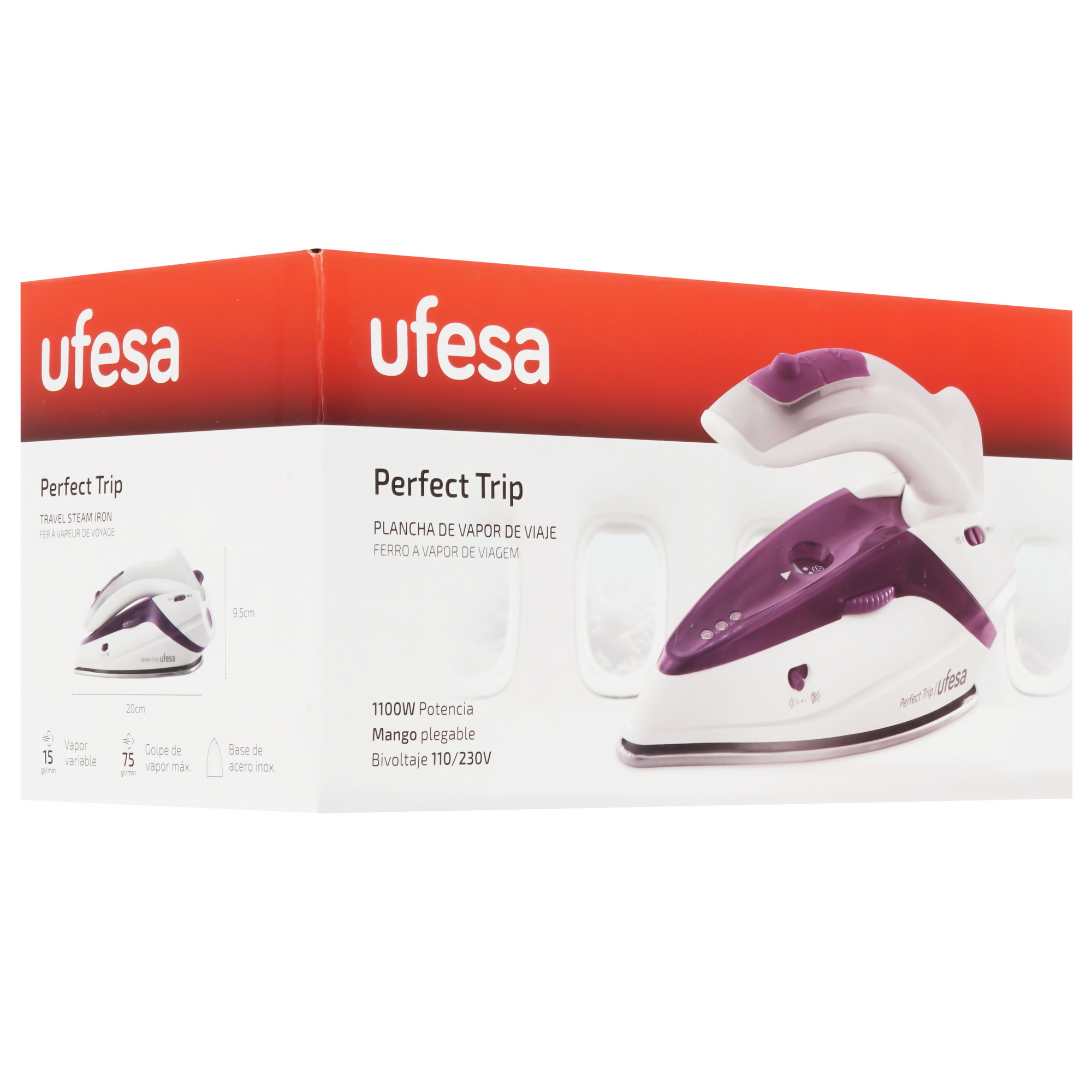 9140848 Утюг Ufesa PERFECT TRIP белый STDN-0103230 - Вид №8