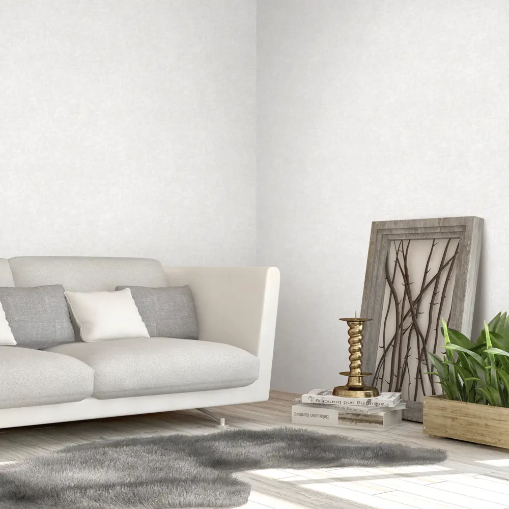 Флизелиновые обои Renowa Etalon бежевые с рельефной текстурой 89372607 STLM-0832826 - Вид №4