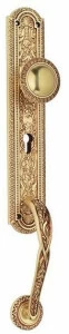 LINEA CALI' Латунная ручка с замком в стиле Людовика xiv Jardin