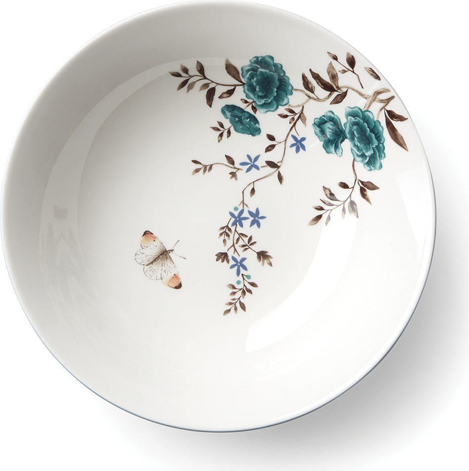 10660494 Lenox Тарелка суповая Lenox "Цветущая лоза" 21см Фарфор 