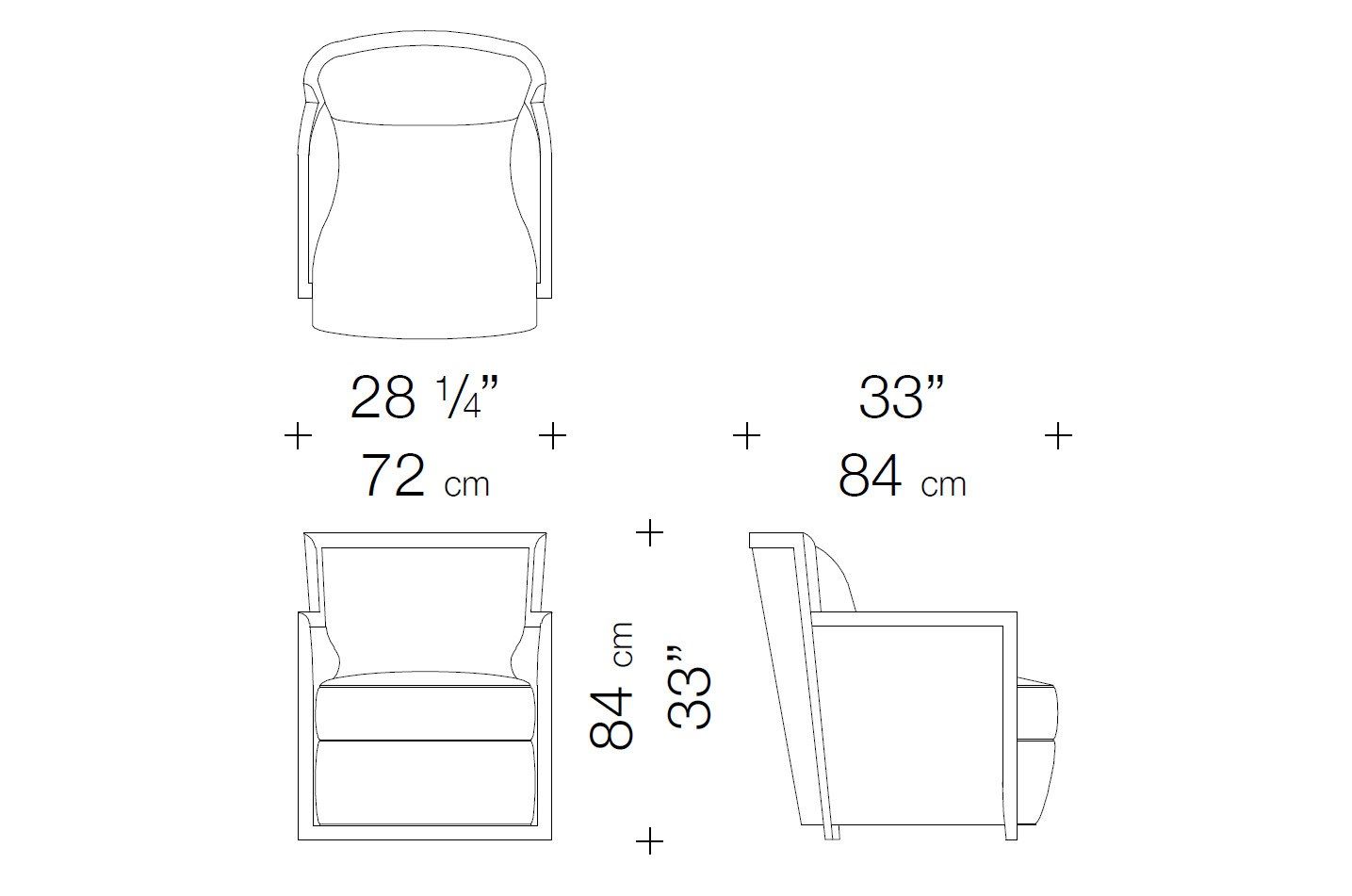 Съемное кожаное кресло с подлокотниками Garbarino REX ARCH-00147246 - Вид №2