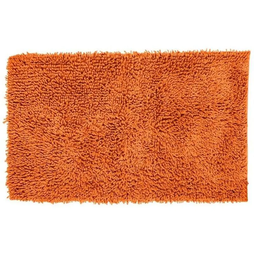 Коврик для ванной комнаты Bouclettes, 50х80 см, хлопок, цвет рыжий 13525148 STLM-2002834 SENSEA Без серии