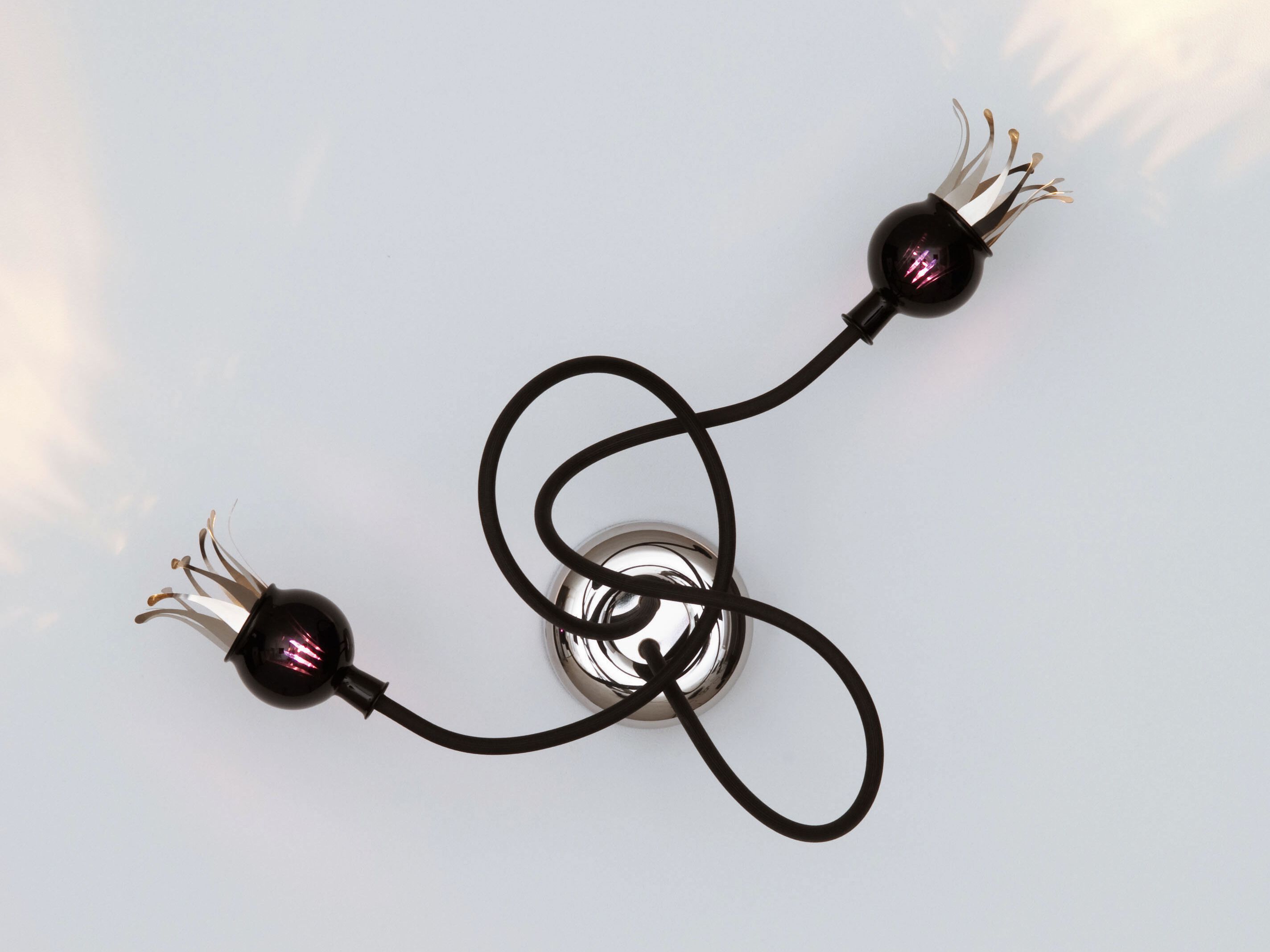 Алюминиевый и стеклянный настенный светильник с гибкой рукояткой serien.lighting POPPY ARCH-00006700 - Вид №17