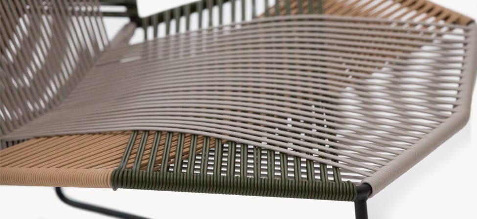 Кресло с плетением из инженерного пластика MOROSO Tropicalia ARCH-00149723 - Вид №10