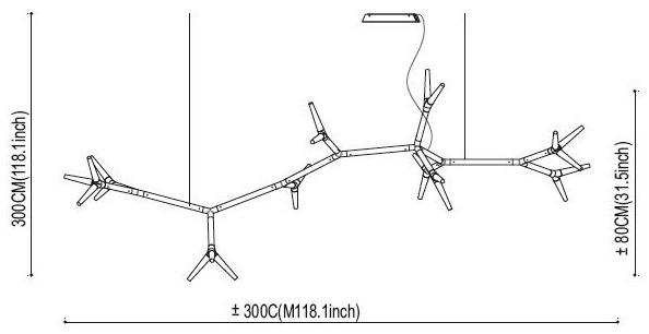 Quasar Потолочный светильник из алюминия Sparks sun-id-1436928 - Вид №12
