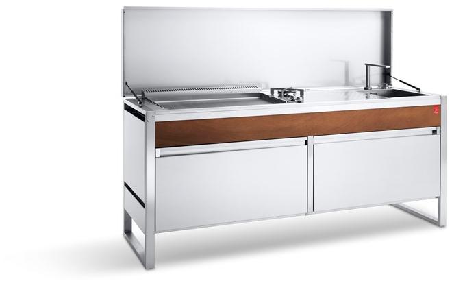 PLA.NET Outdoor Cooking Газовая летняя кухня из нержавеющей стали Oasi sun-id-1507258 - Вид №6