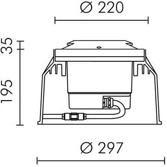 SIMES Напольный светильник ступеньки из литого под давлением алюминия Sparks sun-id-1469227 - Вид №15