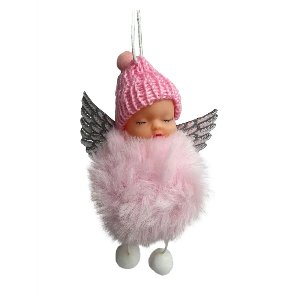 89381633 Украшение елочное «Ангел», 14.5x8.5 см, цвет розовый STLM-1484534 Santreyd  - Вид №1