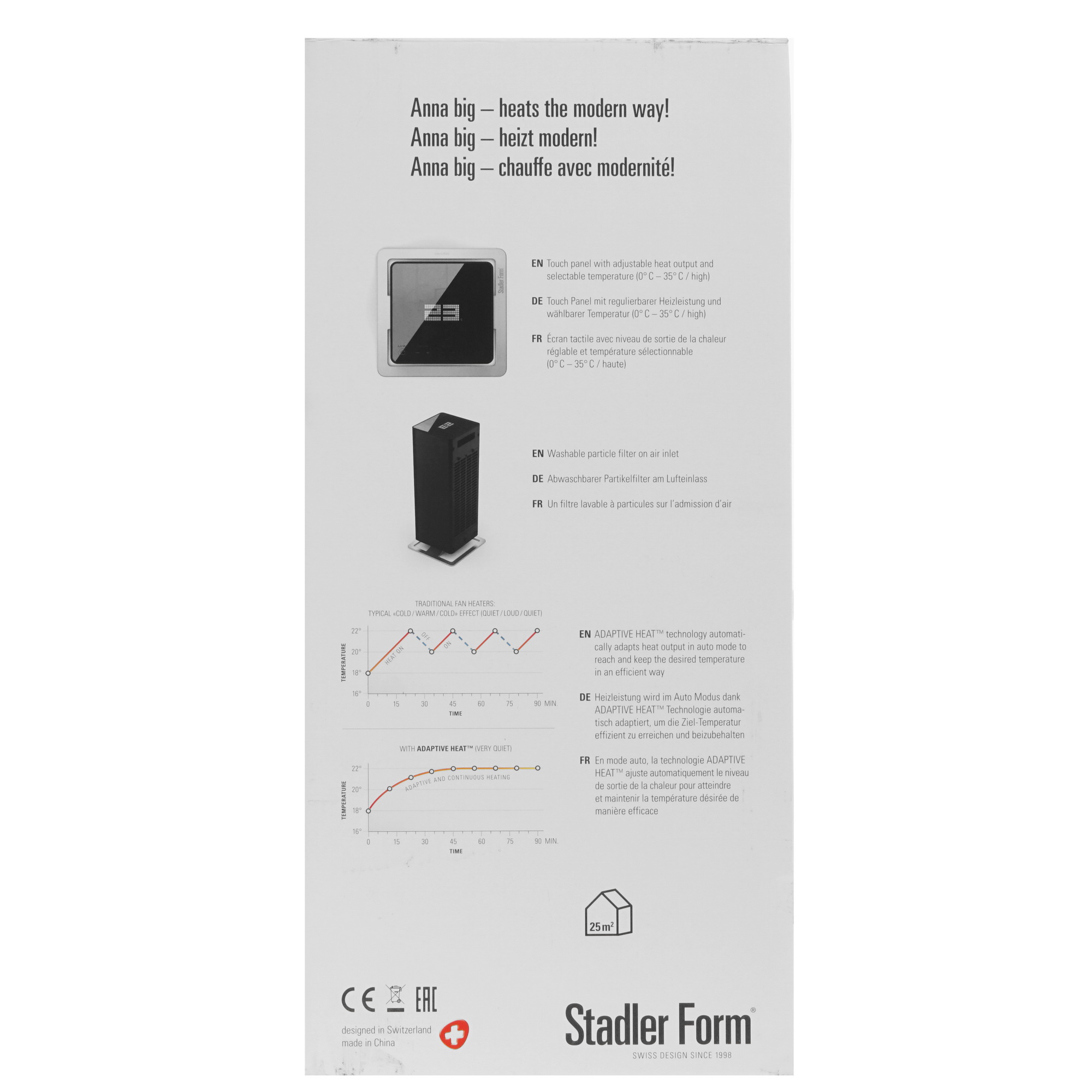 5307314 Тепловентилятор Stadler Form Anna big Original A-061OR STDN-0025449 - Вид №7