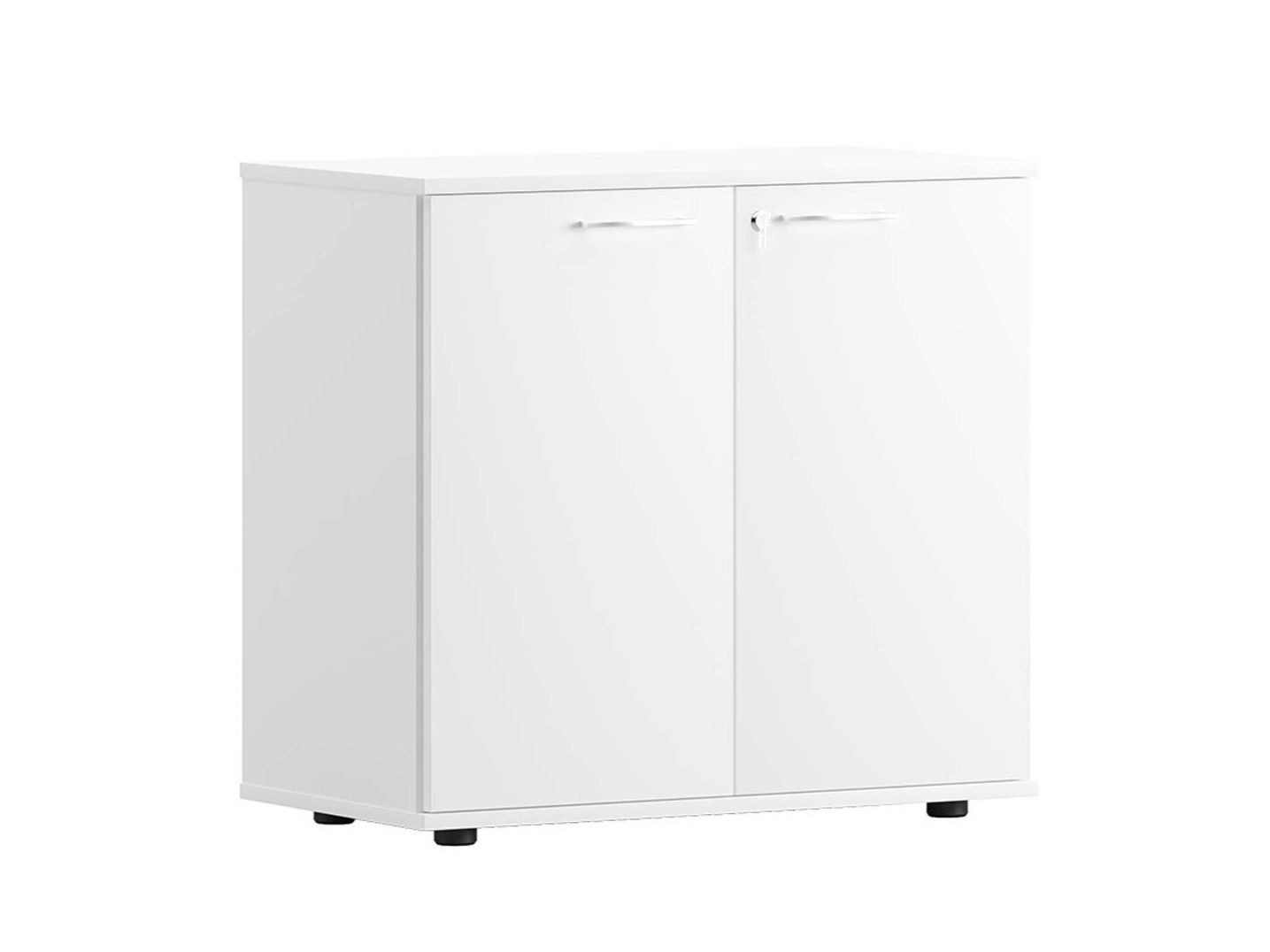 Меламиновый низкий офисный шкаф с запирающимися дверями Ersa лестница ARCH-00145777