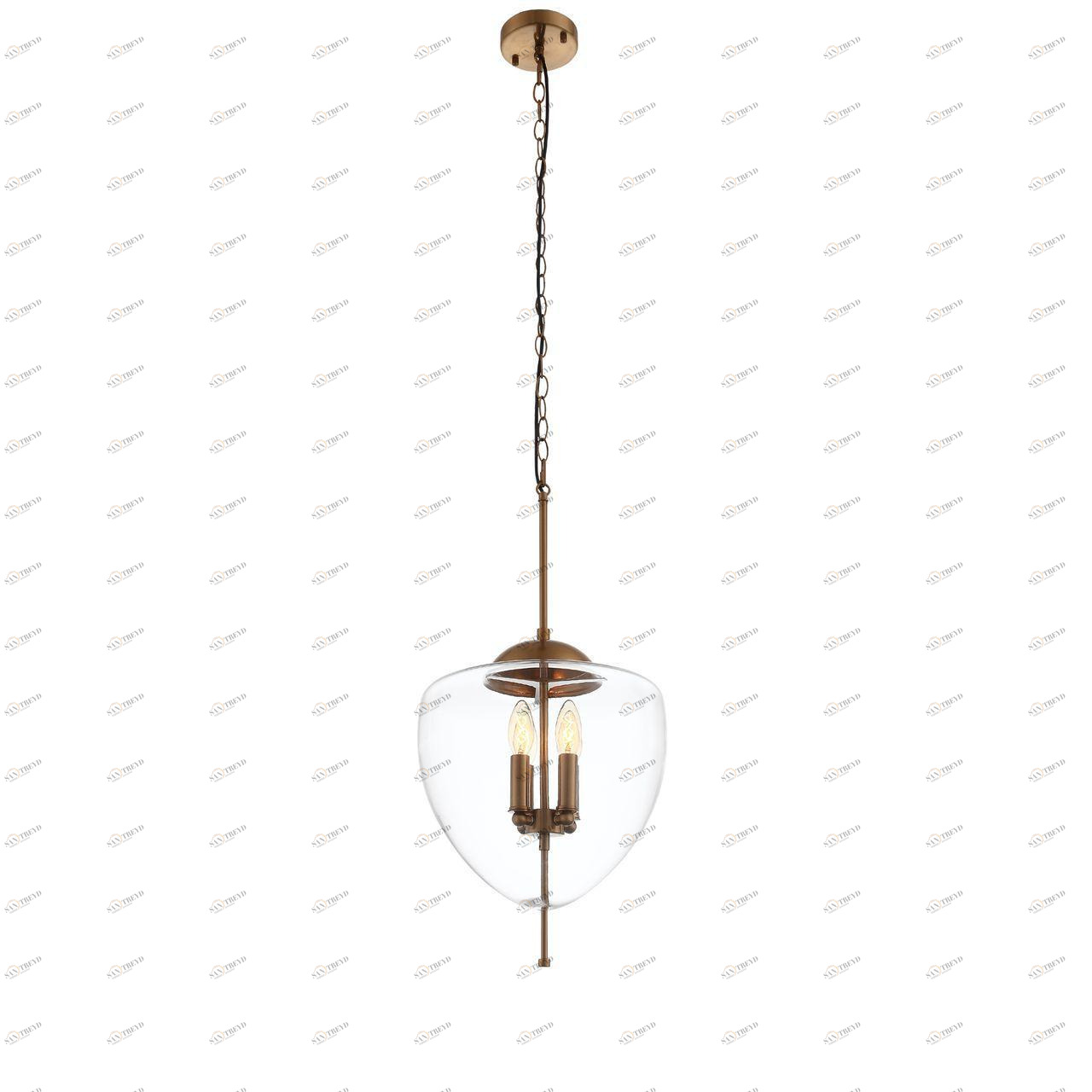 Подвесной светильник ST Luce Delevaso SL367.223.04 ST LUCE ДИЗАЙНЕРСКИЕ, DELEVASO 223418 Золотой 