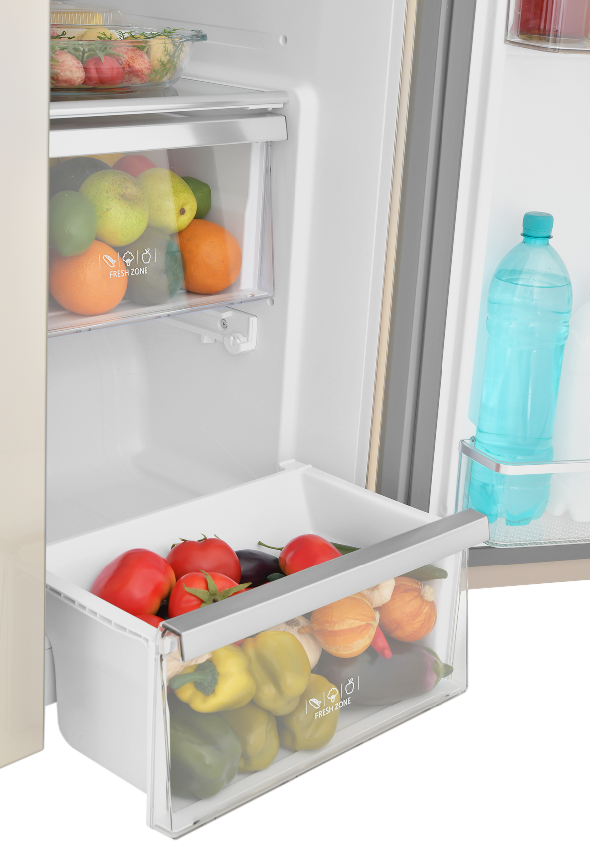 9185193 Холодильник Side by Side   ZUGEL ZRSS630C бежевый STDN-0121936 - Вид №24