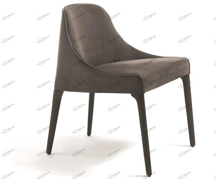 Frigerio Salotti Стул из мягкой ткани Jackie sun-id-1362722