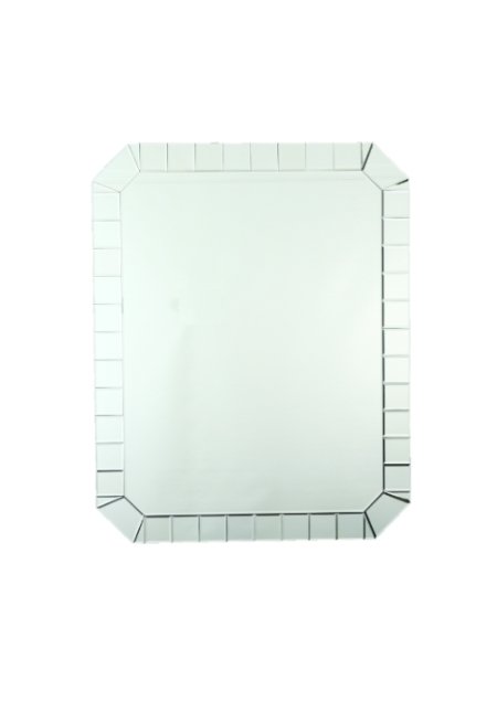 Зеркало прямоугольное настенное Elmire PUSHA ДИЗАЙНЕРСКИЕ 062634 Зеркальный  - Вид №1