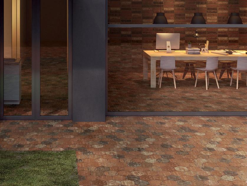 Marca Corona Настенная / напольная плитка из керамогранита в полный рост Bricklane sun-id-1387186 - Вид №4