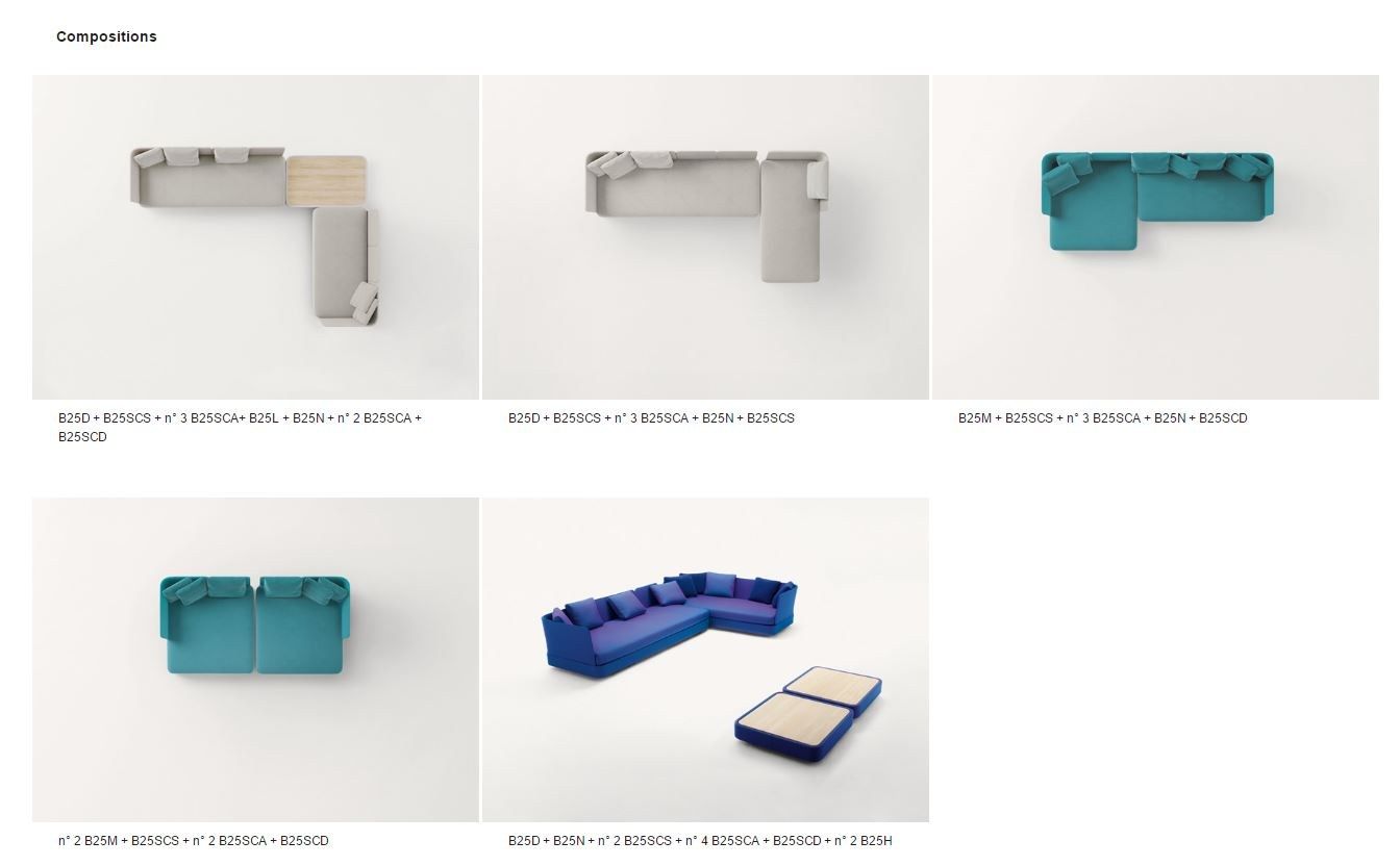 Технический тканевый диван Paola Lenti Cove ARCH-00043747 - Вид №7