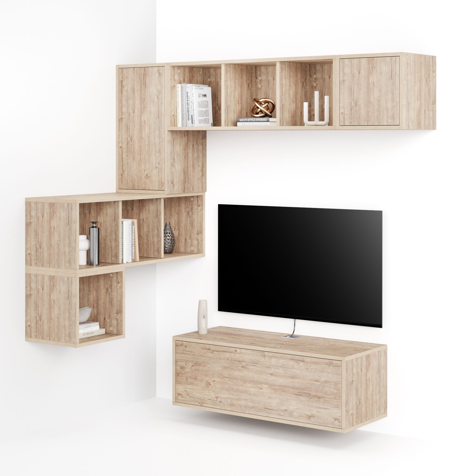 Угловая стена, установленная в меламинированной стене Mobili Fiver IACOPO ARCH-00078791 - Вид №17