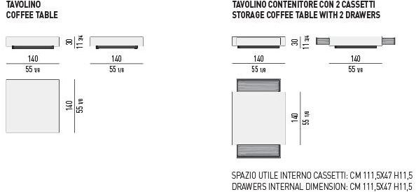 Minotti Лакированный журнальный столик для гостиной Solid sun-id-1509600 - Вид №5