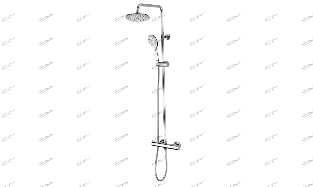 L10011 Душевая колонна AGUA Ø 210 mm - Termostatico BOSSINI 