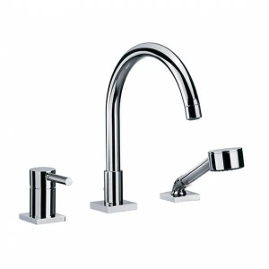 Смеситель для ванны на 3 отверстия ½“, монтаж на горизонтальной поверхности JOERGER Charleston Square