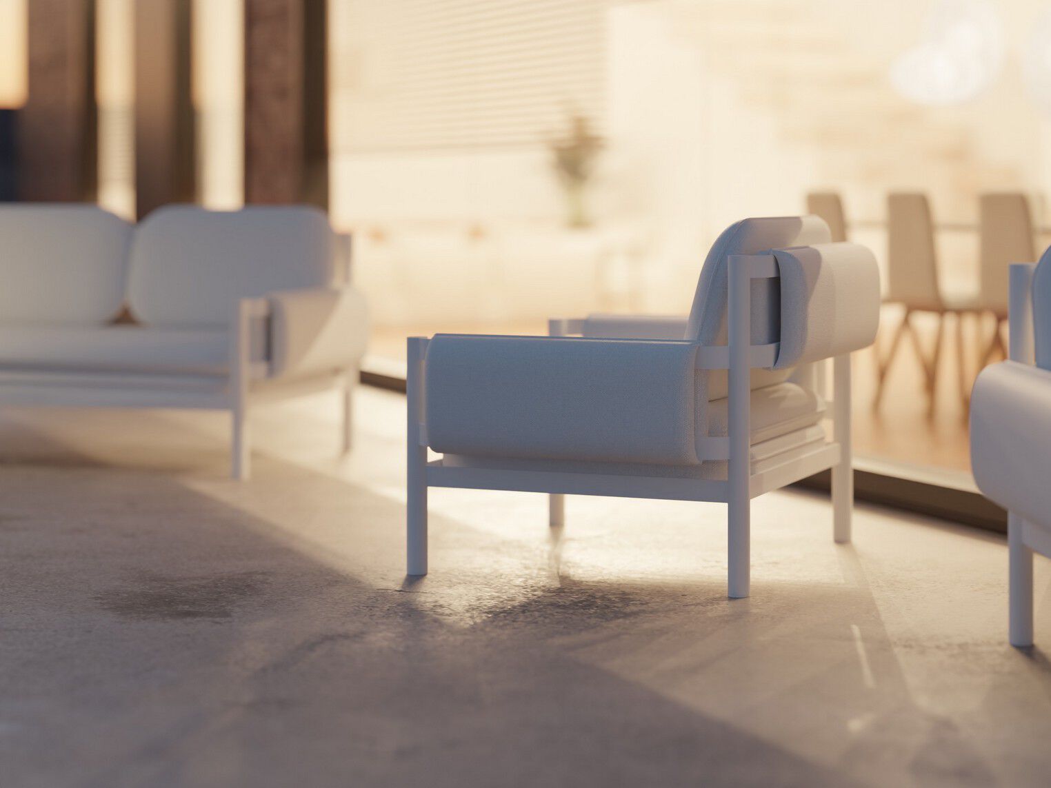 2-местный садовый диван с подлокотниками Joyf Tropic ARCH-00145314 - Вид №4