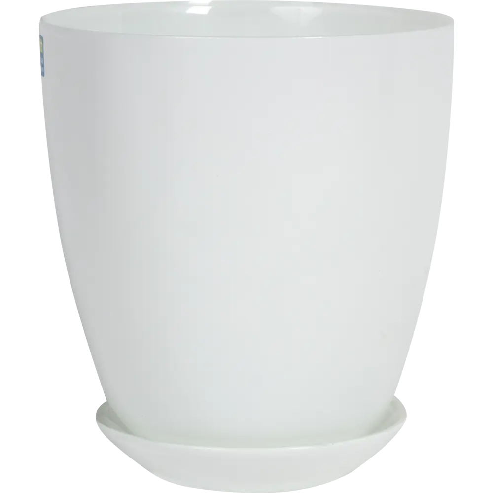 Горшок цветочный для орхидей Nina Glass ø15.8 h15.8 см v2 л стекло белый STLM-2089201