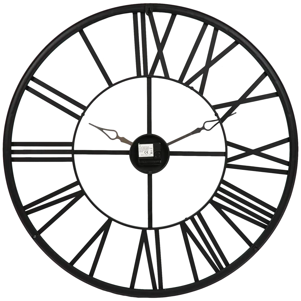 Часы настенные Atmosphera Retro Factory ø70 см, металл, цвет чёрный 83877072 STLM-2159190 - Вид №2