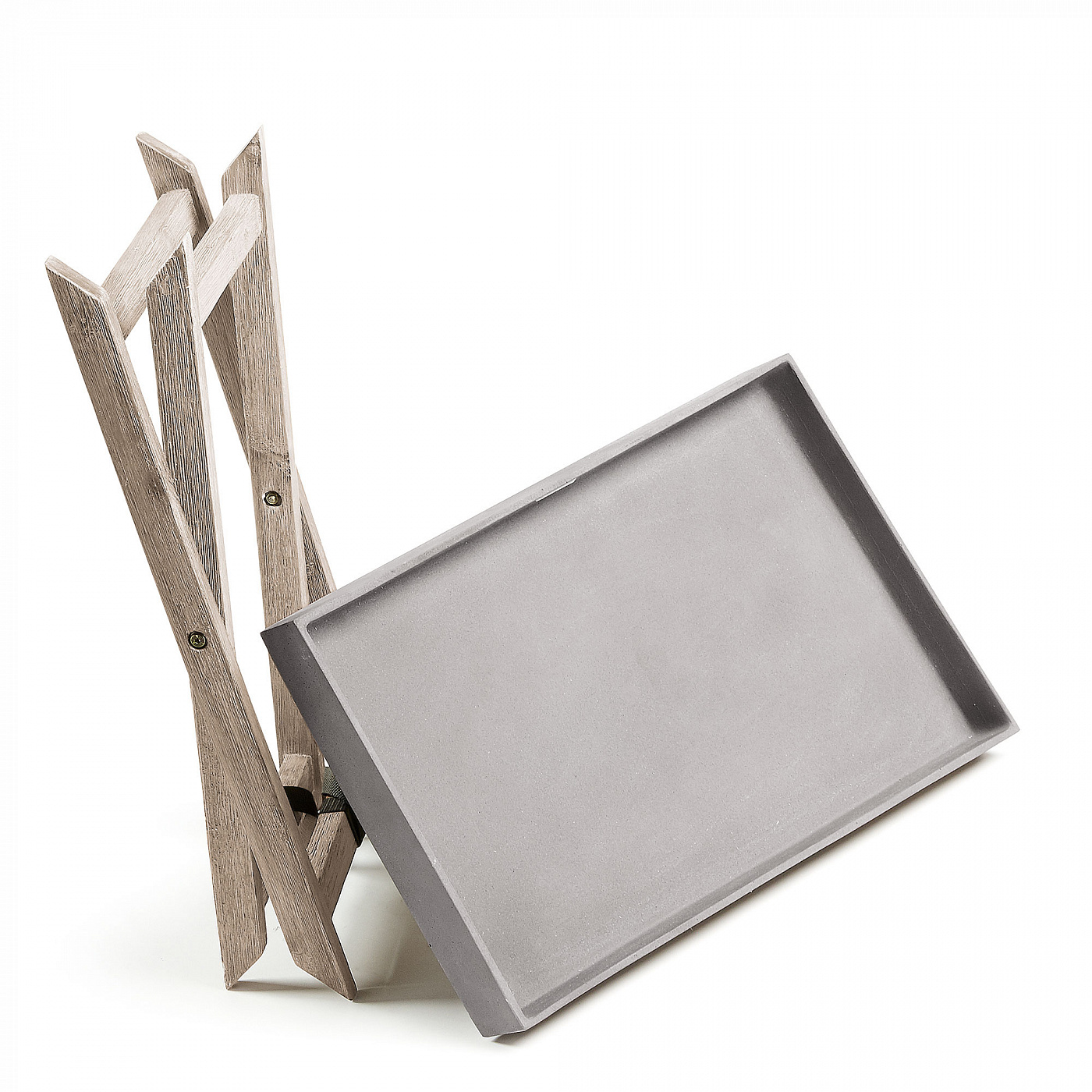 057643 Столик складной Stahl из акации La Forma Merida  - Вид №1