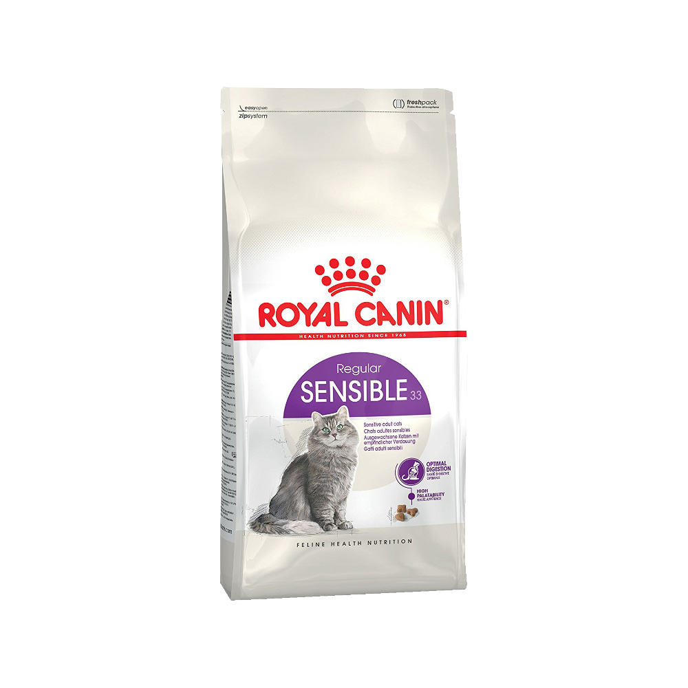 Т00008785 Корм для кошек Sensible 33 при чувствительном пищеварении сух. 400г ROYAL CANIN 