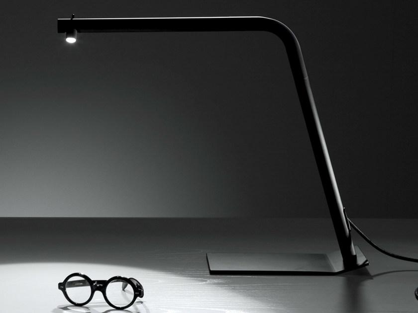 Martinelli Luce Регулируемая светодиодная настольная лампа из алюминия Colibrì 811/t/h/ne Colibri - Вид №5