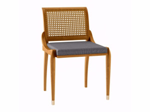 Стул для сада из тикового дерева