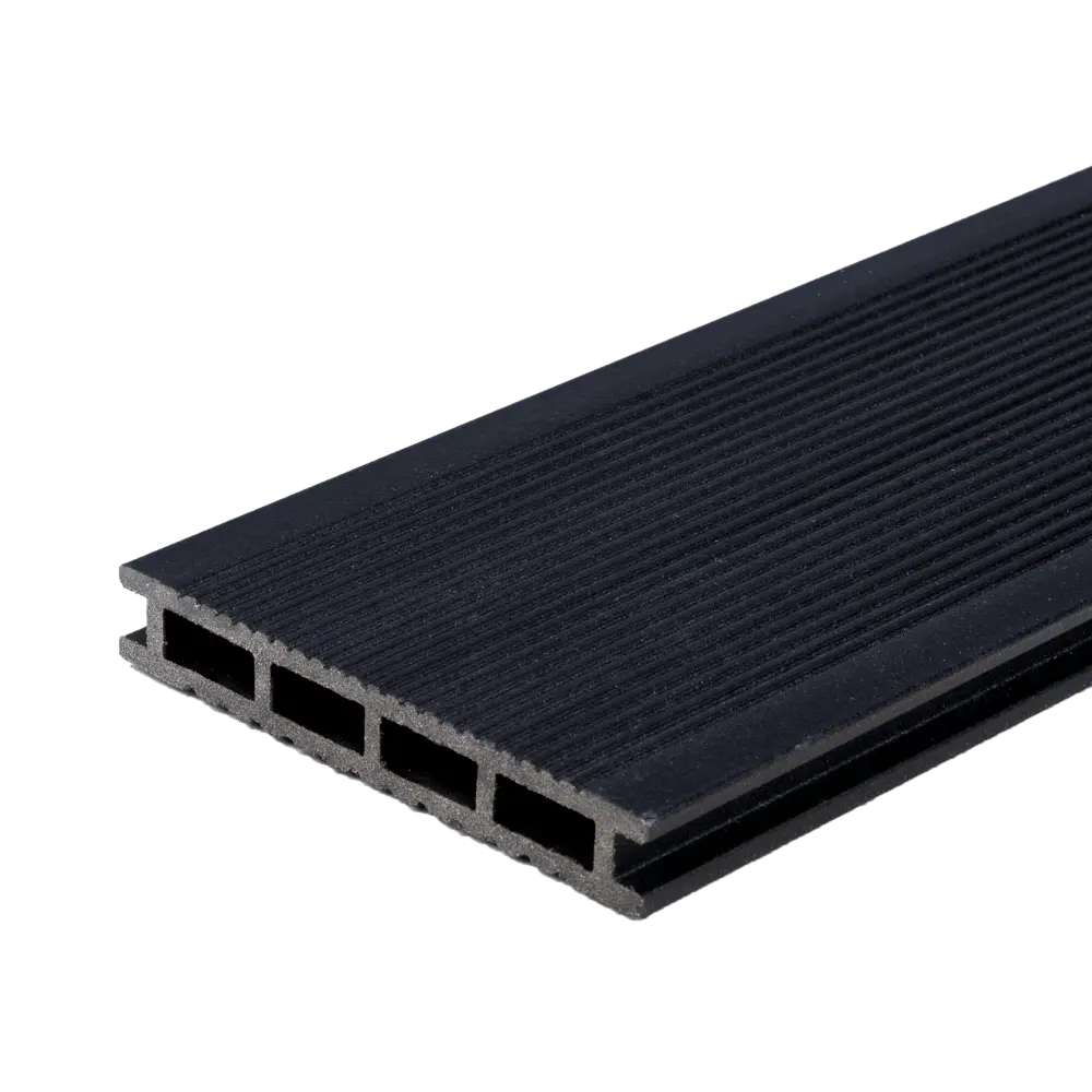 Террасная доска ДПК MultiDeck цвет черный 3000х140х22 мм 0.42 м² 82736278 STLM-2119546 МУЛЬТИДЕК 