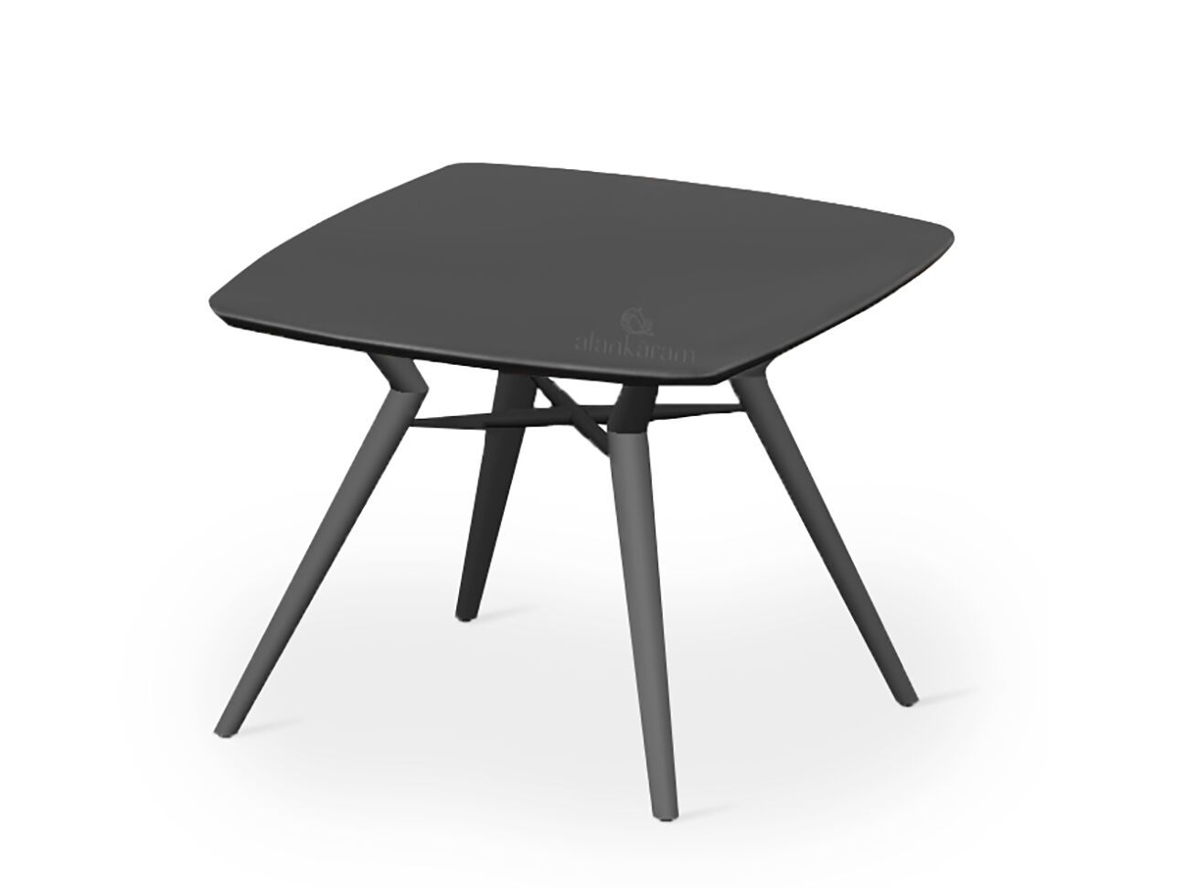 Деревянный квадратный стол Alankaram FUSI ARCH-00028988 - Вид №1