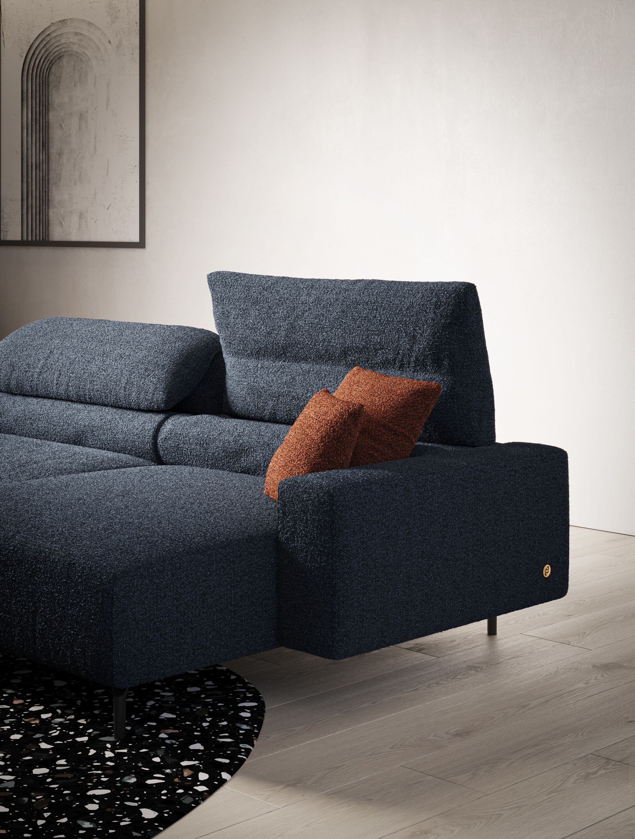 Секционный диван из ткани Liu Jo Living Collection ARCH-00083484 - Вид №13