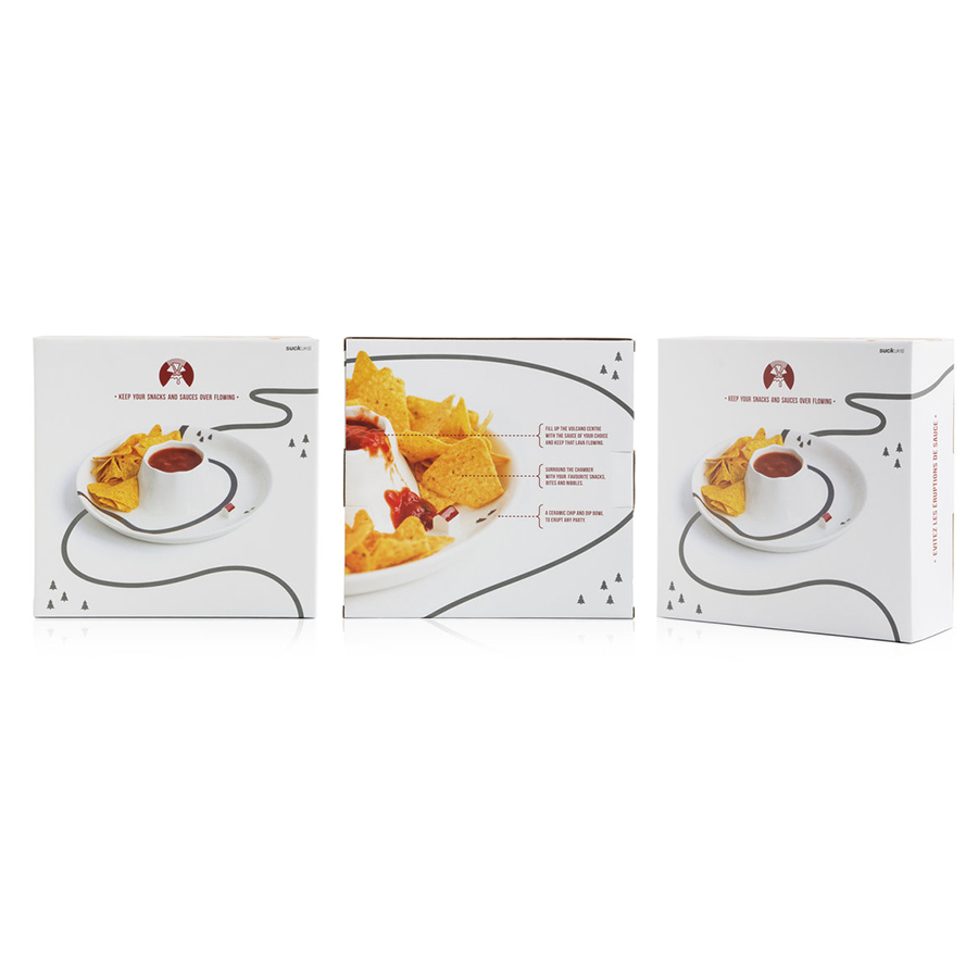 SK BOWLVOLCANO1 Миска для снеков volcano Suck UK  - Вид №15